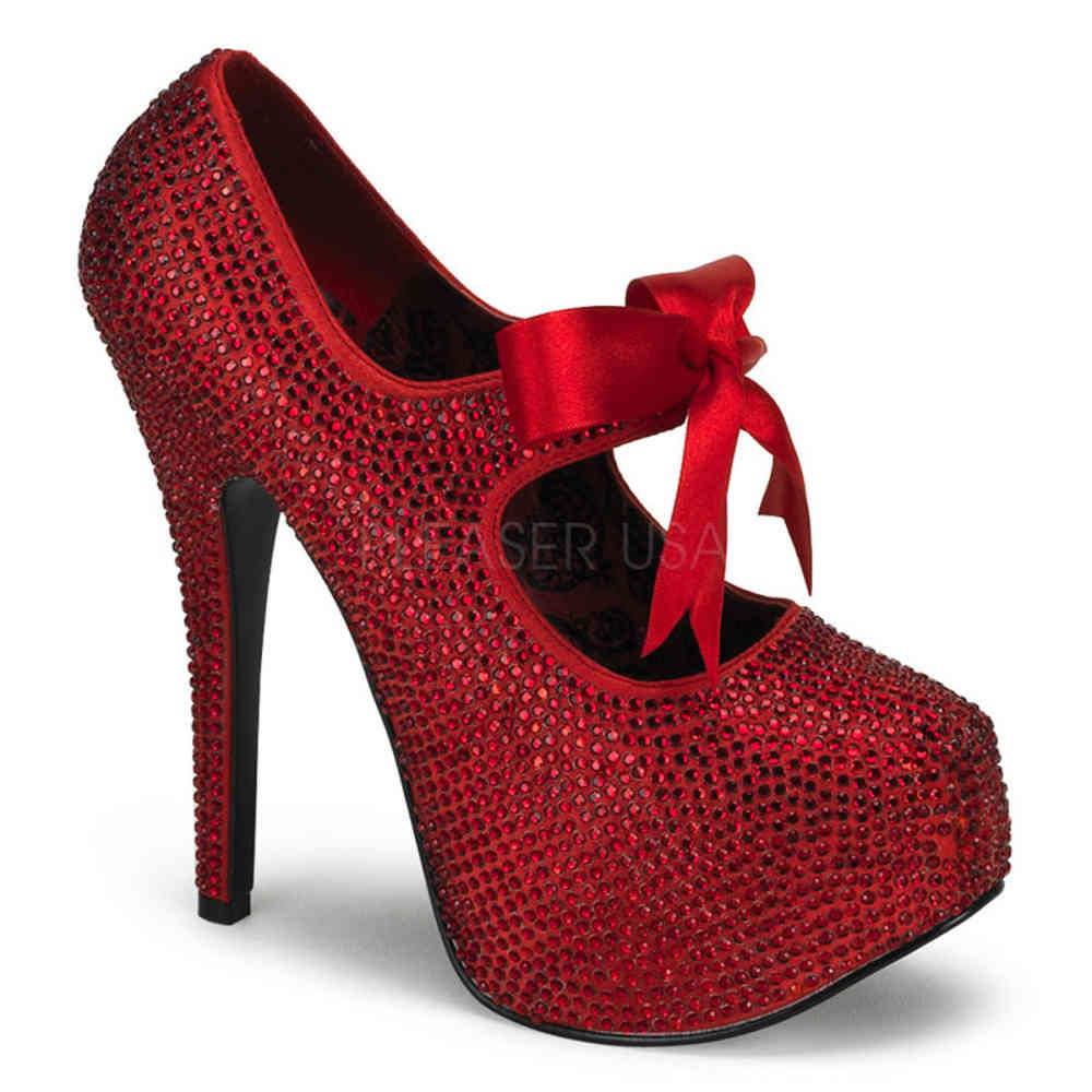 Bordello - TEEZE04R Pumps - Rood Product image